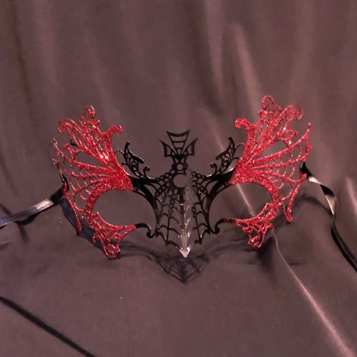 Luxury Metal Bat Mask Costume Mask
