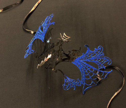 Flying Bat Halloween Costume Bat Mask Blue