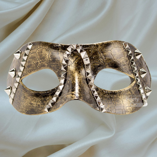 Fallen Angel Spike Mask Gold
