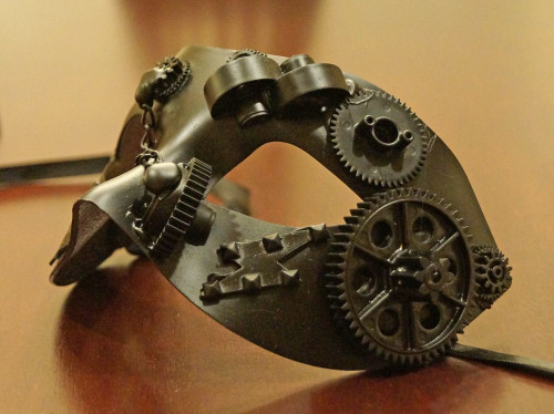 Black SteamPunk Eye Mask Black SteamPunk Eye Mask