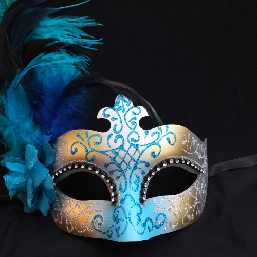 Party Feather Mask Venetian Ball Masks