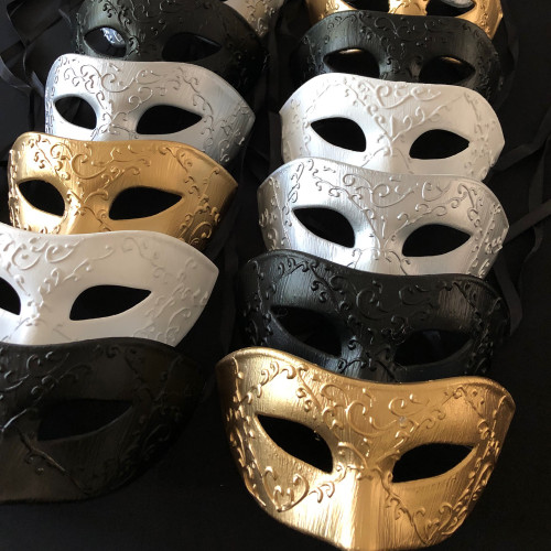 Mask Party Pack 16 Masks Assorted Color