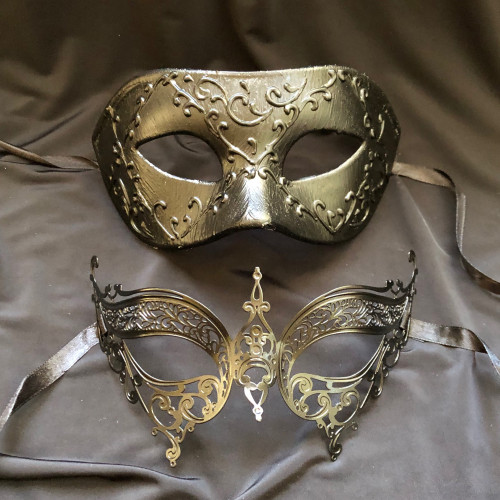 couples masquerade masks
