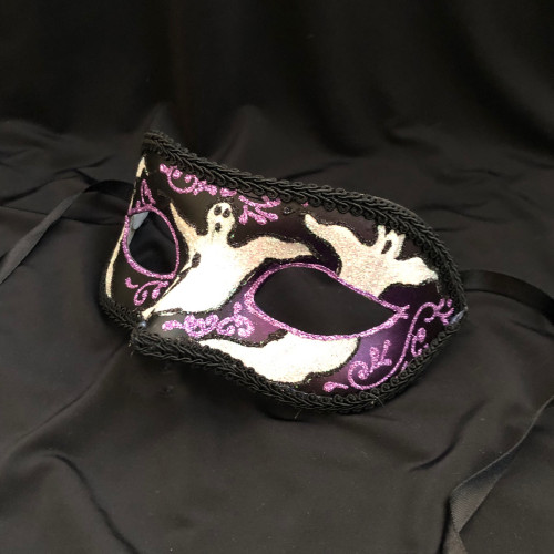 white ghost mask