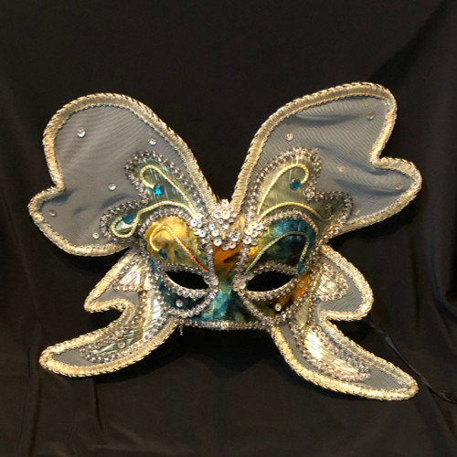 aqua butterfly masks