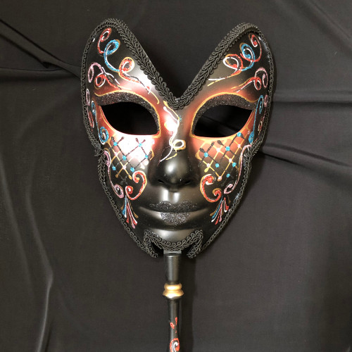 Stick mask copper carnival