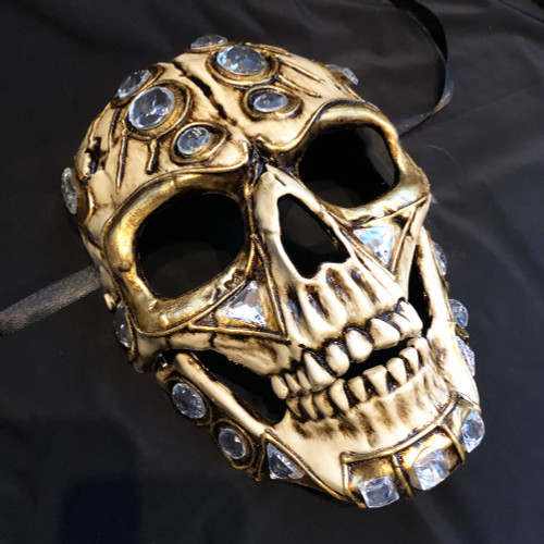 Gold pirate mask