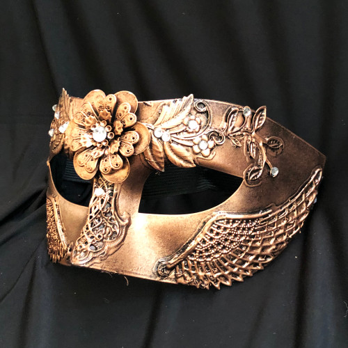Roman God Mask copper