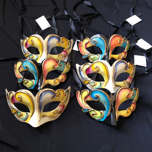 Mask Party Favor Set Of Six