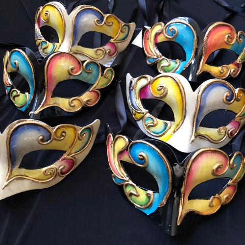 Mask Party Favor Set Of Six
