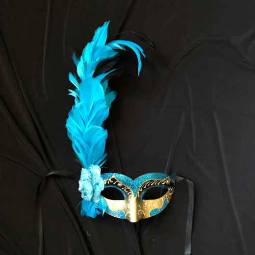 Women's Carnival Feather Masks