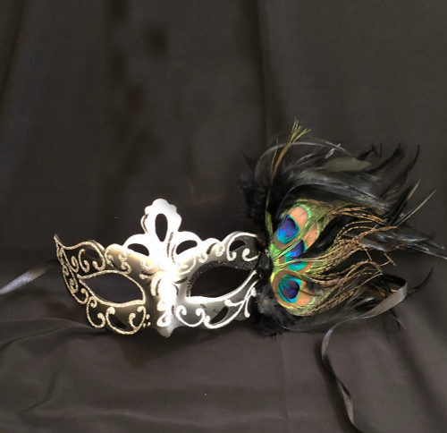 Petite Venetian-style masks