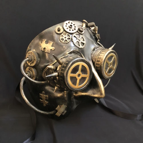 Gold Steampunk masks