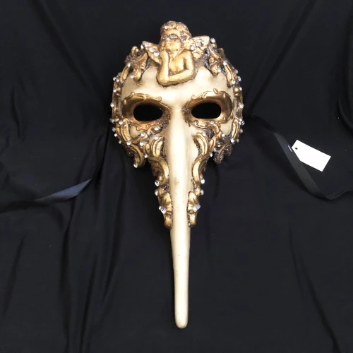 Antique Style Roman God Long Nose Mask