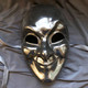 plain paintable jester mask