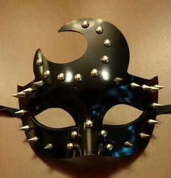 Masquerade ドロリス　SEC+ Supreme Spiked Eye Mask Black