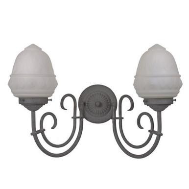 Volume V2992-85 | Platinum Rust Wall Mount Light Fixture
