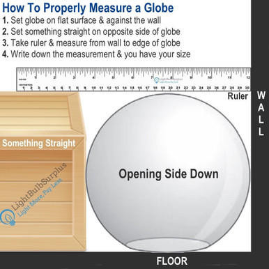 Lbs Lighting 12 White Poly Plastic Light Globe Neckless