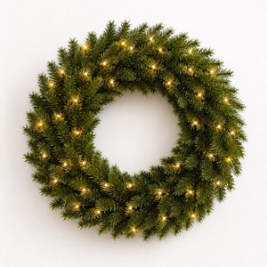 Pre-Lit Wreaths