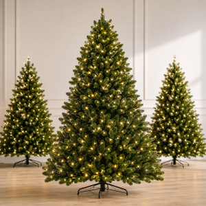 Pre-Lit Christmas Trees