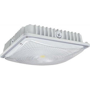  NaturaLED 9458 White Low-Profile Canopy Fixture 