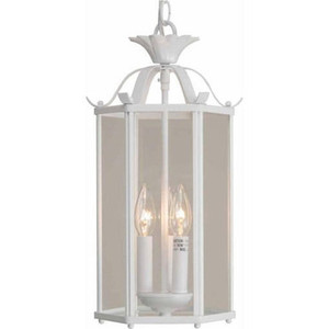  Volume Lighting V5093-6 Roth 3-light White Pendant