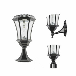 Gama Sonic Solar Lighting Gama Sonic 94BS50033 Victorian Solar Light with Motion Sensor