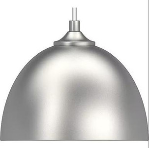 Volume Lighting Volume V2401-33 Brushed Nickel Dome Pendant Light Fixture 
