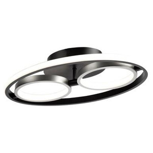 Artcraft Lighting Artcraft AC6672NB Gemini Flush Mount Light Fixture 