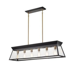 Artcraft Lighting Artcraft AC11854BK Lucian kitchen island pendant Fixture 