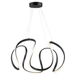 Artcraft Lighting Artcraft AC7639BK Mira Versatile Sloped Ceiling Pendant 