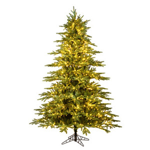 Vickerman 9' x 68" Kamas Fraser Fir Tree 2200 Warm White Low Voltage 3MM LED Lights