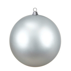 Vickerman N594007DMV - Silver Ball Ornament