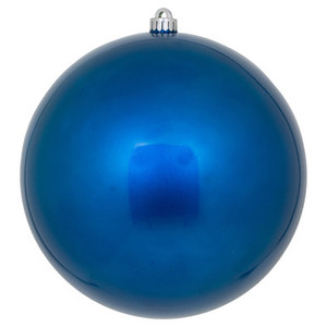 Vickerman N592502DCV - Blue Ball Ornament