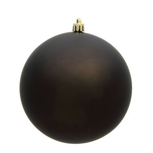 N592584DMV Vickerman - 10 in Gunmetal Matte Ball UV Outdoor Christmas Ornament