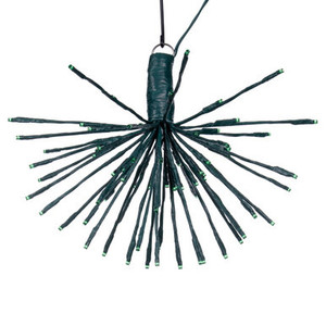 X21G084 Vickerman - 16 Inch Outdoor Green LED Starburst Christmas Light - Green Frame