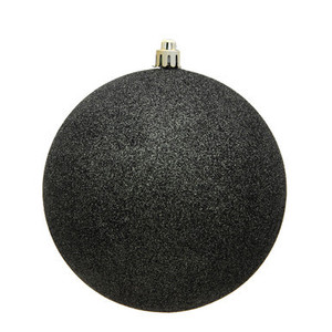 N592584DG Vickerman - 10 in Gunmetal Glitter Ball Christmas Ornament