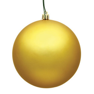 Vickerman N590637DMV - Honey Gold Ball Ornament