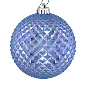 Vickerman N188529D - Periwinkle Ball Ornament