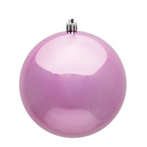 Vickerman N590879DSV - Pink Ball Ornament
