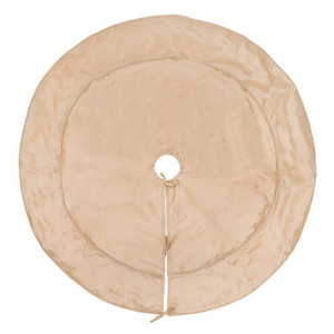 Vickerman 54" Champagne Colorway Christmas Tree skirt