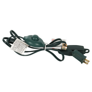 A406006 Vickerman - On/Off foot switch extension cord Christmas Light Accessory
