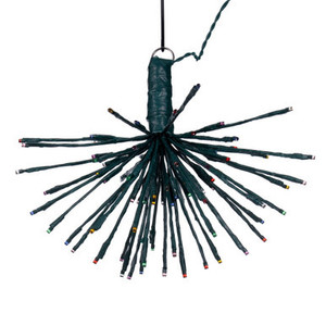 X21G080 Vickerman - 16 Inch Outdoor Multi-Color LED Starburst Christmas Light - Multi-colored Frame