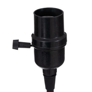 Vickerman E26 Black Socket Wire 8' Cord