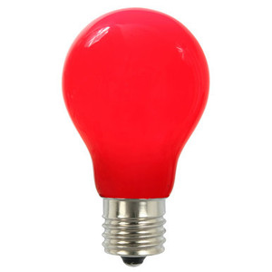 XA19C03 Vickerman - Red LED A19 Christmas Bulbs - E26 Base
