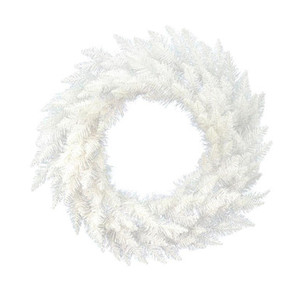 Vickerman A104236 36" Sparkle White Wreath 195Tips