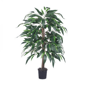 TBU2840-06 Vickerman - 4 ft Green Mango Artificial Bush