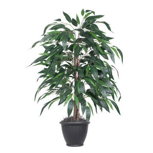 TBU2840-RG Vickerman - 4 ft Green Mango Artificial Bush