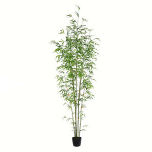 Vickerman 7' Artificial Potted Mini Bamboo Tree
