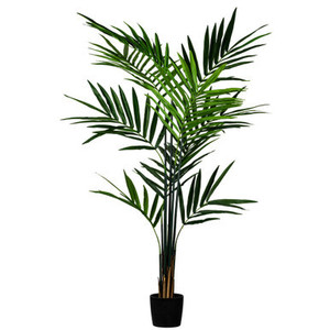 TB190570 Vickerman - 7 ft Potted Kentia Palm Artificial Tree - Unlit